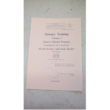 INFANTRY TRAINING PAMPHLET NO 9 PART IV 66mm SECTION AT ROCKET